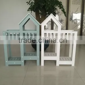 Waterproof Outdoor Wood Flower Stand thumbnail-1