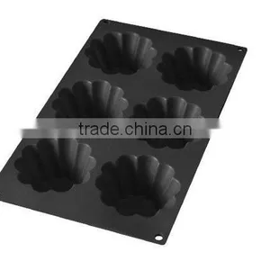 Silicone Cake Tin With 6 Holes thumbnail-1
