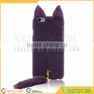 Fluffy Tail Cat Style Protective Case Cover Skin for IPhone 6 Plus / 6s Puls 5.5 Inches thumbnail-2