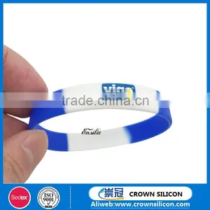 Personalized Fashion Silicone Bracelet, Customized Logo Silicone Bracelets thumbnail-1