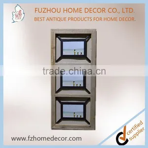 Classical Decorative Antique Wood Metal With Multi Window Photo Frame thumbnail-4