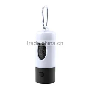 Waste Bag Dispenser and Torch With Carabiner thumbnail-1