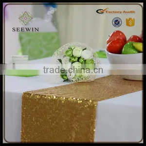 Quilt Fancy Lycra Sequin Table Runner for Tables thumbnail-4