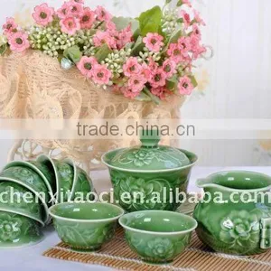 Japanese Style Porcelain Tea Cup -Tea Set thumbnail-1