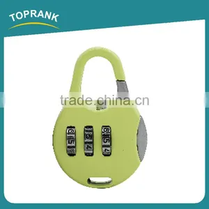 Toprank Manufacturer Customized Design Resettable Combination TSA Padlock 3 Digit Password Padlock For Luggage thumbnail-1