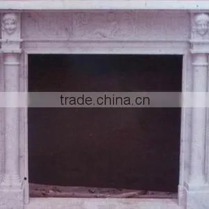 Sandstone Fireplace Mantel thumbnail-1