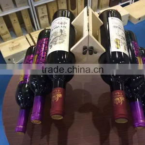 Solid Wood Red Wine Rack for Bar thumbnail-1