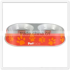 Promoted Plastic per Bowl With Rubber Ring, Personalized Melamine Dog Bowl thumbnail-2