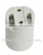 Threaded Types Porcelain / Ceramic Lamp Holder E14 thumbnail-1
