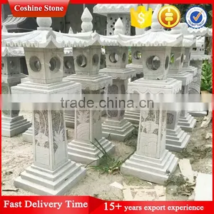 Large Granite Chinese Stone Lantern For Sale thumbnail-2