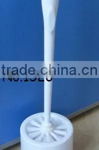 New Design Toilet Brush Plastic Cleaning Brush Sets With Holder thumbnail-2
