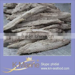 China Seafood Factory Supply Skinless Frozen Precooked Tuna Loin thumbnail-1