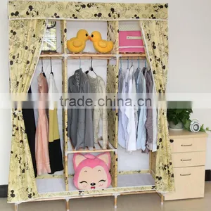 Assemble Fashion Genral Use Non-woven Clothes Storage Cabinet thumbnail-5