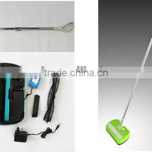 Electric Carpet Sweeper, Cordless Floor Cleaner, Telescopic Floor Sweeper thumbnail-1