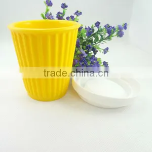 350ML FDA Red Silicone Coffee Cups thumbnail-2
