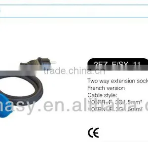 CE,S 2 Way Fench Extension Multi Socket/exension Cord IP44 thumbnail-4