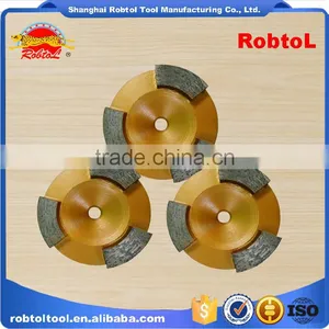 70mm Three 3 Segment Diamond Grinding Wheel Abrasive Polishing Disc for Concrete Granite Marble Double Cup Wheel thumbnail-4