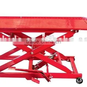 Hydraulic Pneumatic Wide Vehicle Wheelchair Strong Struct Motorcycle Lift Jack Table Floor Rear Tires Lawn Tractor thumbnail-2