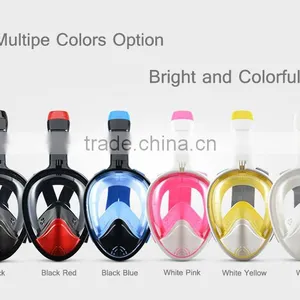 Scuba Diving Equipment 180 Degree Full Face Snorkel Mask thumbnail-6