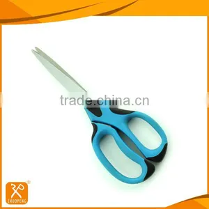 6" FDA Soft PP+TPR Handle Professional Office Stationery Scissors thumbnail-1