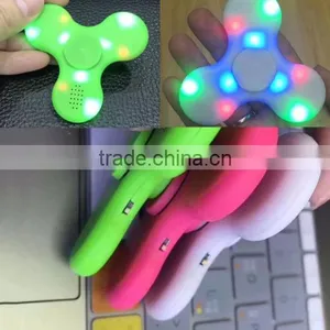 LED Light With Bluetooth Speaker Hand Fidget Spinner Gyro Desk Toys Anti-anxiety thumbnail-5