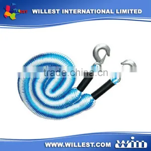 Elastic Tow Rope - Car Recovery Rope With Hooks - 2000 kg / 3000 kg thumbnail-1