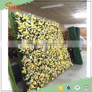 Wedding Artificial Flower Wall Silk Flower Wall Decoration thumbnail-2