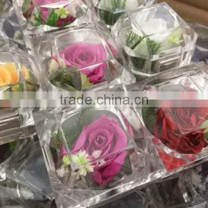 Real Natural Fresh Preserved Roses Flower Everlasting Preserved Roses thumbnail-1