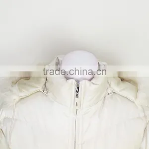 Western Wear For Women Beige White Warm Jackets And Coats thumbnail-2