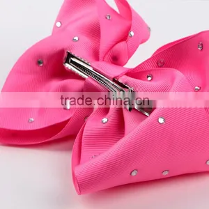 Promotion Seasonal Women Large Rhinestone Jojo Siwa Hair Bow With Clips thumbnail-5