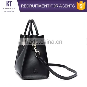 Top Selling Popular Pure Color Women Messenger Handbags High Quality Genuine Split Cow Leather Single Shoulder Bags For Ladies thumbnail-4