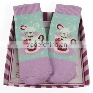 Kids Colorful Animal Cartoon Tube Sock thumbnail-4