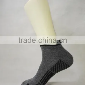 Men Thick Cushion Running Sport Ankle Socks no Show Socks thumbnail-2