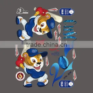 Kids Clothes Designs Plastisol High Quality Heat Transfer Printing For Garment thumbnail-1