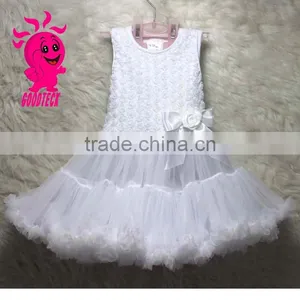 Fashionable Fancy Cheap Hot Sell Custom Baby Girl Summer Little Rose Flower Girl Dress thumbnail-3
