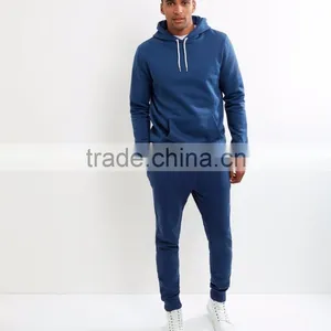 High Fashion Blue Basic Men Fitness Joggers Match Hoodies Playsuit Sweat Pants Custom With Side Pockets thumbnail-2