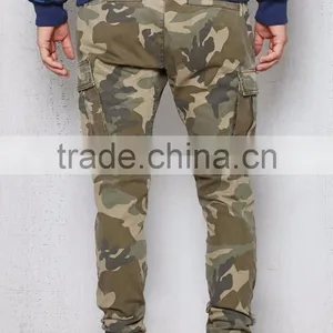 Versatile Skinny Fit Multi-pocket Slim Fit Joggers thumbnail-4