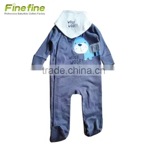 Plain Colorful Cotton Baby Romper Sets thumbnail-1