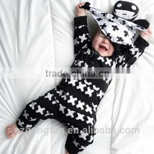 Printed Autumn Wear Long Sleeve Custom Infant Organic Cotton Wholesale Newborn Cheap Baby Clothes China thumbnail-1