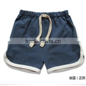 Top Quality Custom Apparel Cheap Quick Dry 100 Cotton Plain Children Sports Shorts thumbnail-4