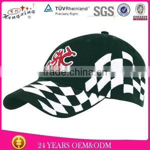 Mesh 6 Panel Applique Baseball Make Custom Fitted Hat thumbnail-2