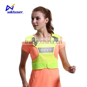 Outdoor LED Reflective Warning Cool Lady Fashion Sportswear thumbnail-4