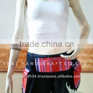 Embroidered HMONG HILL TRIBE Waist Bag Fanny Packs Handmade thumbnail-1