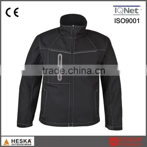 Wholesale New Design Men Ripstop Softshell Jacket Waterproof Breathable thumbnail-2