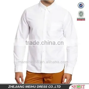 Customized Button Down Collar Oxford Work Dress Shirt thumbnail-1