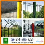 ISO9001 Powder Coated Welded Curved Panel Fence thumbnail-1