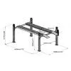 Four Post Auto Lift_4 Post Car Lift_hydraulic Lift Export_vehicle Lift_hosit Lift thumbnail-2