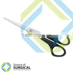 Rubber Plastic Handle Scissors for Office Use B-PHS-38 thumbnail-1