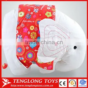 New Material Colorful Stuffed Elephant Cloth Toys thumbnail-1