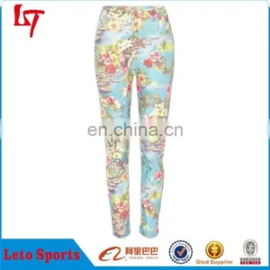 Satisfy Colorful Elastic Custom Sublimation Pants /Stardrone Fashion Ladies Casual Pants/soft Skinny Touch Sublimation Trousers thumbnail-1